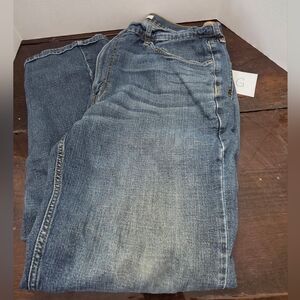 Levi's Signature Classic Straight Blue Denim Jeans In Size 38 X 32